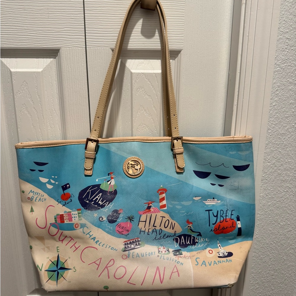 Spartina 449 “Greetings from the Sea Islands” tote